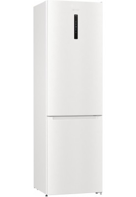 Холодильник Gorenje NRK6202AW4, White, двокамерний, No Frost, загальний об'єм 331L, корисний об'єм 235L/96L, дисплей, електронне керування, А++, 200x60x59.2см