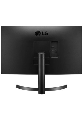 Монітор 27" LG 27QN600-B, Black, WLED, IPS 2560x1440 (16:9) 5 мс, 75 Гц, 1000:1, 350 кд/м², 178°/178°, 2xHDMI/DP, Vesa 100x100, AMD FreeSync