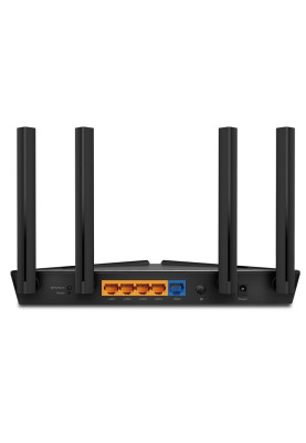 Роутер TP-LINK Archer AX10, Black, Wi-Fi 802.11a/b/g/n/ac/ax, до 1501 Mb/s, 2.4/5GHz, 4x100/1000 Mb/s, RJ45 100/1000Mb/s (Gb ), 4 зовнішні знімні антени