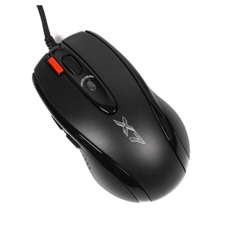 Миша A4Tech X-718BK USB X7 Black