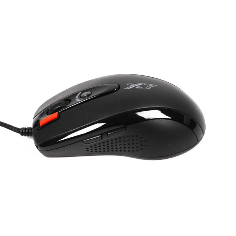 Миша A4Tech X-718BK USB X7 Black