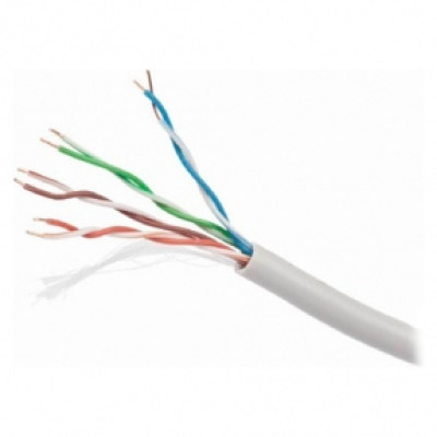 Кабель FTP, CCA, для внутрішньої прокладки, 4x2x0,51 мм, Cablexpert, бухта 100 м, категорія 6e (FPC-6004-L/100)