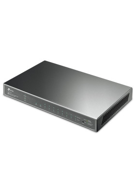 Комутатор TP-LINK TL-SG2210P, 8x1GE/PoE 53W, 2xGE/SFP, Smart