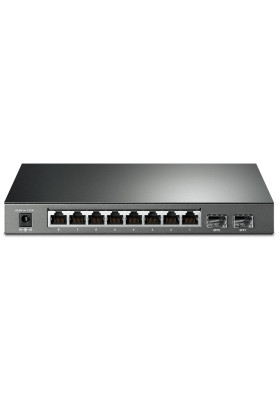 Комутатор TP-LINK TL-SG2210P, 8x1GE/PoE 53W, 2xGE/SFP, Smart