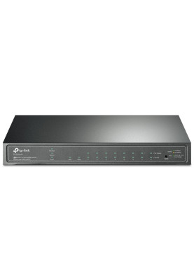 Комутатор TP-LINK TL-SG2210P, 8x1GE/PoE 53W, 2xGE/SFP, Smart