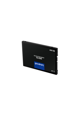 Твердотільний накопичувач 480Gb, Goodram CL100 (Gen.3), SATA3, 2.5", TLC, 540/460 MB/s (SSDPR-CL100-480-G3)