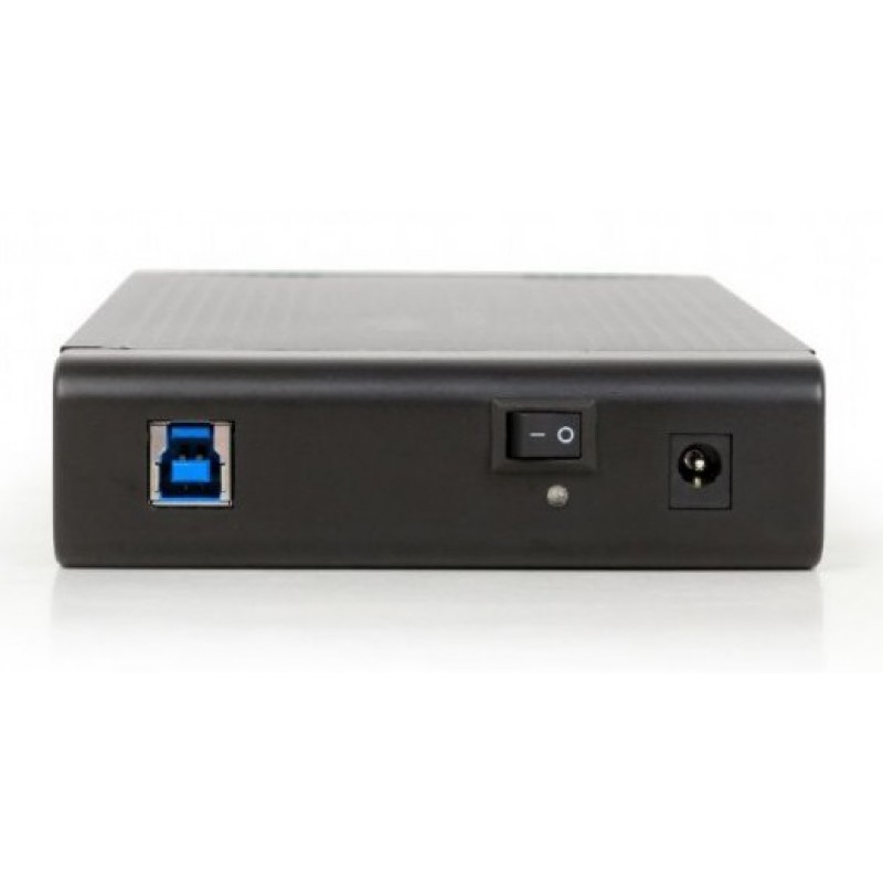 Кишеня зовнішня 3.5" Gembird, Black, USB 3.0, 1xSATA HDD, живлення від БЖ, алюмінієвий корпус (EE3-U3S-3)