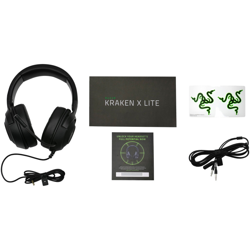 Навушники Razer Kraken X Lite Multiplatform Black (RZ04-02950100-R381)