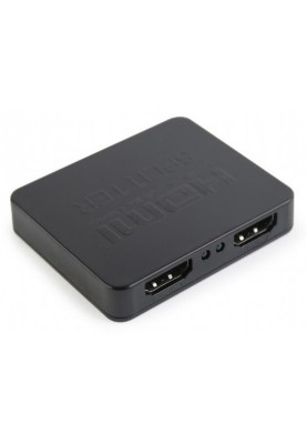 Розгалужувач HDMI сигналу, Cablexpert DSP-2PH4-03, Black, на 2 порти HDMI V1.4, до 20 м