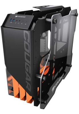 Корпус Cougar Blazer Essence Black/Orange, Middle Tower, ATX/Micro ATX/Mini ITX, 2xUSB 3.0, 528x236x472 мм