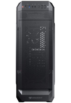 Корпус Cougar MX331 Mesh-X Black, без БЖ, Middle Tower, Mini ITX/Micro ATX/ATX, 1xUSB 2.0, 1xUSB 3.0, 443x204x481 мм