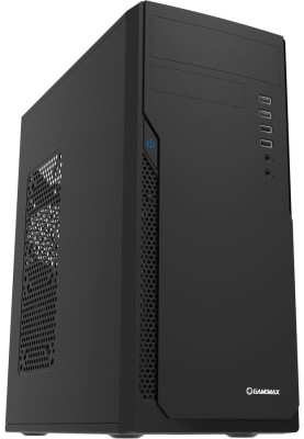 Корпус GameMax ET-211-500W Black, 500 Вт, Midi Tower, ATX / Micro ATX / Mini ITX, 4хUSB 2.0