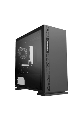 Корпус GameMax Expedition Black, без БЖ, Mini Tower, Micro ATX / Mini ITX, 1хUSB 3.0, 2хUSB 2.0, 1x120 мм LED, 378x190x410 мм, 0.6 мм (EXPEDITION BK)