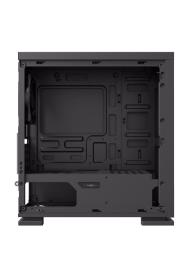 Корпус GameMax Expedition Black, без БЖ, Mini Tower, Micro ATX / Mini ITX, 1хUSB 3.0, 2хUSB 2.0, 1x120 мм LED, 378x190x410 мм, 0.6 мм (EXPEDITION BK)