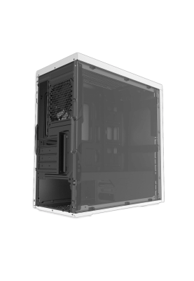Корпус GameMax Expedition White, без БЖ, Mini Tower, Micro ATX / Mini ITX, 1хUSB 3.0, 2хUSB 2.0, 1x120 мм LED, 378x190x410 мм, 0.6 мм (EXPEDITION WT)