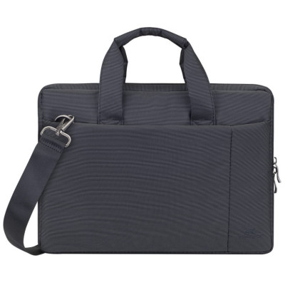 Сумка для ноутбука 13.3" RivaCase Central, Black, поліестер, 350x265x65 мм (8221)