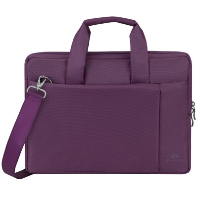 Сумка для ноутбука 13.3" RivaCase Central, Purple, поліестер, 350x265x65 мм (8221)