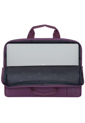 Сумка для ноутбука 13.3" RivaCase Central, Purple, поліестер, 350x265x65 мм (8221)