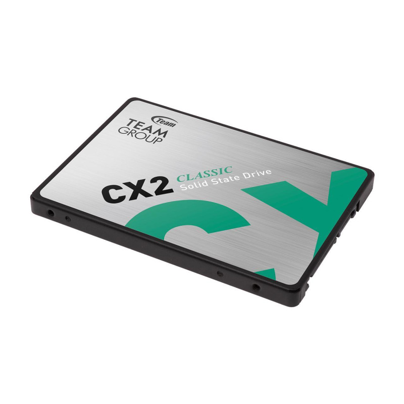 Твердотільний накопичувач 512Gb, Team CX2, SATA3, 2.5", 3D TLC, 530/470 MB/s (T253X6512G0C101)