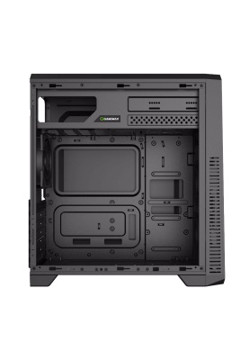 Корпус GameMax G561-FRGB Black, без БЖ, Midi Tower, ATX / Micro ATX / Mini ITX, 1хUSB 3.0, 2хUSB 2.0, 3x120 мм LED, 412x180x435 мм, 0.5 мм, 4.0 кг