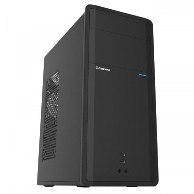 Корпус GameMax ET-209-NP Black, без БЖ, Midi Tower, ATX / MicroATX / Mini ITX, 2хUSB 2.0 (ET-209-NP)