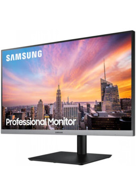 Монітор 23.8" Samsung S24R650, Black/Silver, WLED, PLS, 1920x1080, 5 мс, 250 кд/м², 1000:1, 178°/178°, VGA/HDMI/DP, 2xUSB 2.0, 2xUSB 3.0, Vesa 75x75, AMD FreeSync (LS24R650FDIXCI)