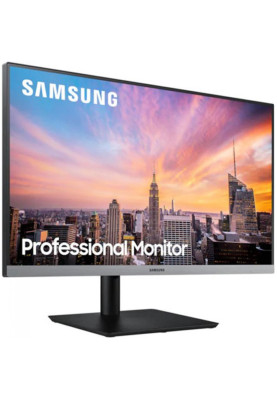 Монітор 23.8" Samsung S24R650, Black/Silver, WLED, PLS, 1920x1080, 5 мс, 250 кд/м², 1000:1, 178°/178°, VGA/HDMI/DP, 2xUSB 2.0, 2xUSB 3.0, Vesa 75x75, AMD FreeSync (LS24R650FDIXCI)