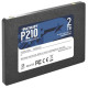Твердотільний накопичувач 2Tb, Patriot P210, SATA3, 2.5", 3D TLC, 520/430 MB/s (P210S2TB25)