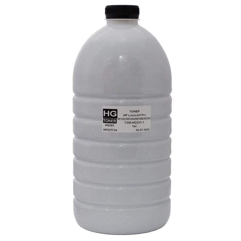 Тонер HP LJ M102/M104/M106/M130/M132/M134/M203/M227, Black, 1 кг, HG (TSM-HG241-1)