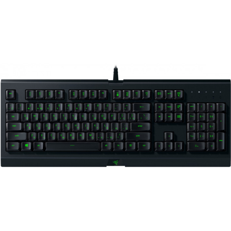 Клавіатура Razer Cynosa Lite, Black, USB, мембранна, RGB підсвічування Razer Chroma, програмовані клавіші із записом макросів "на льоту" (RZ03-02741500-R3R1)