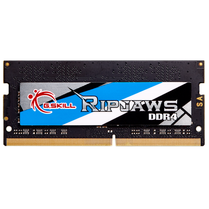 Пам'ять SO-DIMM, DDR4, 8Gb, 2666 MHz, G.Skill Ripjaws, 1.2V, CL19 (F4-2666C19S-8GRS)