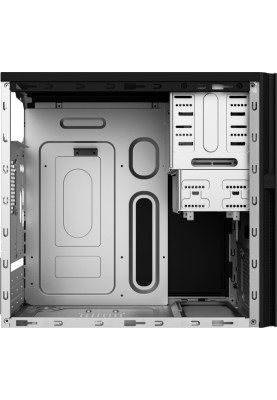 Корпус GameMax MT-304-NP Black, без БЖ, Mini Tower, Micro ATX / Mini ITX, 2хUSB 2.0, 380x173x368 мм