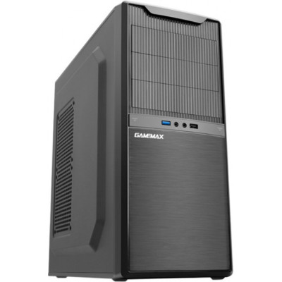 Корпус GameMax MT507-NP-U3 Black, без БЖ, Miditower, ATX/Mini-ITX/microATX, 1хUSB 2.0, 1хUSB 3.0, 415х200х413 мм, 0.4мм, 3.0кг (MT507-NP-U3)