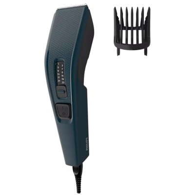 Машинка для стрижки Philips HC3505/15 Black, мережа, насадки 1 шт, 13 установок довжини