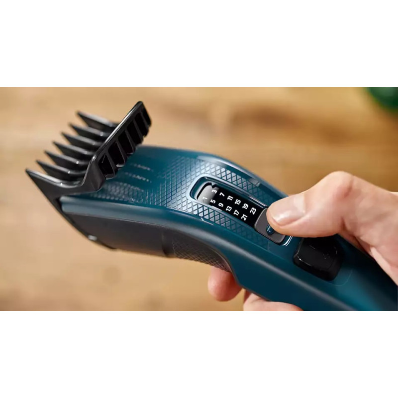 Машинка для стрижки Philips HC3505/15 Black, мережа, насадки 1 шт, 13 установок довжини