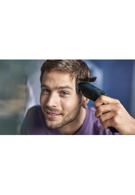 Машинка для стрижки Philips HC3505/15 Black, мережа, насадки 1 шт, 13 установок довжини