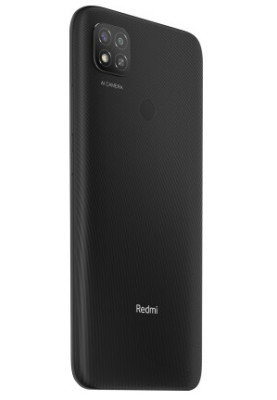 Смартфон Xiaomi Redmi 9C Midnight Grey, 2 Nano SIM, 6.53" (1600х720) IPS, MediaTek Helio G35 (4x2.3 + 4x1.8 GHz), RAM 2GB, ROM 32GB, MicroSD (Max 256GB), GPS, Wi-Fi, BT, LTE, 3 Cam (13Mp+2Mp+5Mp), Li-Ion 5000mAh, Android 10