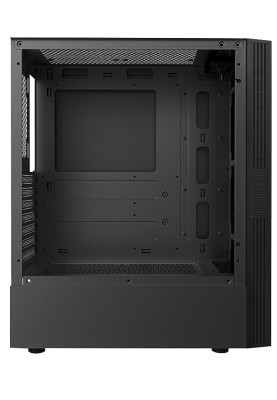 Корпус 2E Gaming RUNA, Black, без БЖ, Midi Tower, для ATX / Micro ATX / mini-ITX, 1x120 Fan ARGB, бічна панель із загартованого скла (2E-G2107)