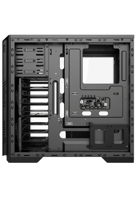 Корпус GameMax Kallis M907SE Black, без БЖ, Full Tower, EATX/ATX/Micro ATX/Mini ITX, 2хUSB 3.0, 3x120 мм RGB, 470х210х465 мм, 0.8 мм, 8.7 кг