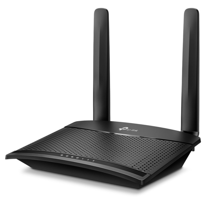 Роутер TP-LINK TL-MR100, Black, 1xLAN, 1xWAN, 1xSIM-card 3G/4G