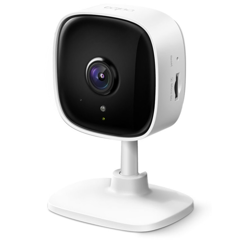 IP камера TP-Link Tapo C100, White, 2 Мп (1920x1080/15 fps), 1/3.2" CMOS, H.264, f/2.0, f=3.3 мм, WiFi (2.4 GHz), день/ніч, ІЧ-підсвічування 850 нм до 9 м, двосторонній аудіозв'язок, microSD, iOS 10+ / Android 5.0+