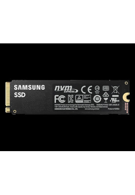 Твердотільний накопичувач M.2 1Tb, Samsung 980 Pro, PCI-E 4.0 x4, MLC 3-bit V-NAND, 7000/5000 MB/s (MZ-V8P1T0B)