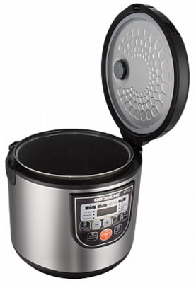 Мультиварка Redmond RMC-M22 Black, 860W, чаша 5л, дисплей, програм 10, керамічне покриття, кнопкове керування
