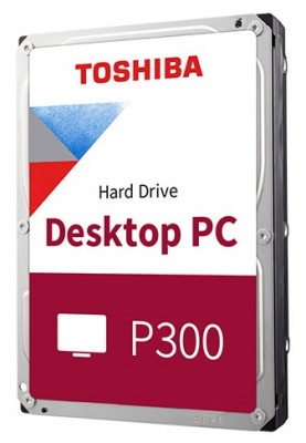 Жорсткий диск 3.5" 2Tb Toshiba P300, SATA3, 128Mb, 5400 rpm (HDWD220UZSVA)