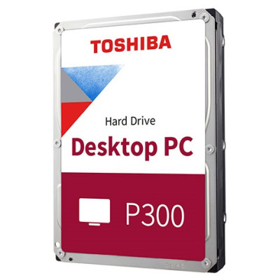 Жорсткий диск 3.5" 2Tb Toshiba P300, SATA3, 128Mb, 5400 rpm (HDWD220UZSVA)