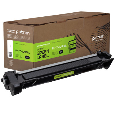 Картридж Brother TN1095, Black, DCP-1602, HL-1202, 1500 стор, Patron Green (PN-TN1095GL)