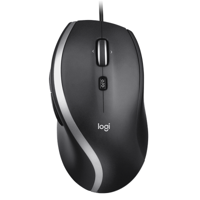 Миша Logitech M500s, Black, USB, оптична, 400-4000 dpi, 7 кнопок, 1.8 м (910-005784)