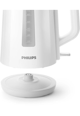 Електрочайник Philips HD9318/00 White, 2200W, 1.7 л, нагрівальний елемент дисковий, індикатор роботи