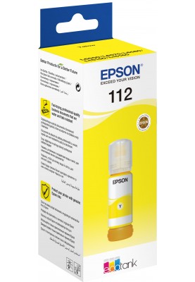Чорнило Epson 112, Yellow, для L15150/L15160, 70 мл (C13T06C44A)