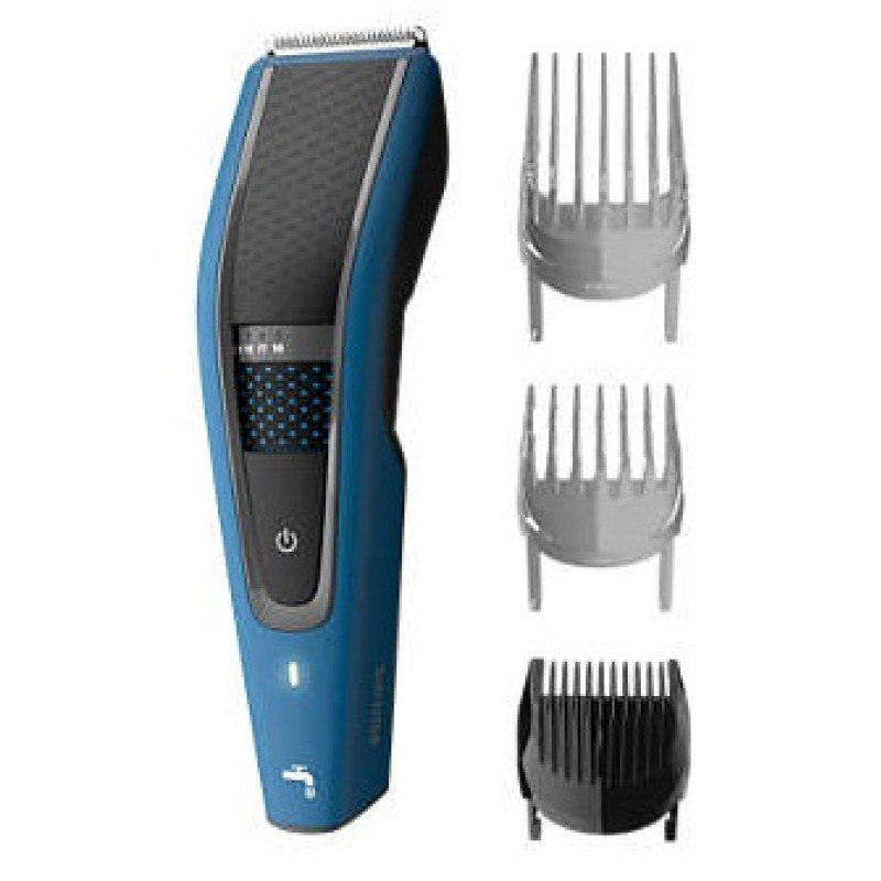 Машинка для стрижки Philips HC5612/15 Blue, мережа/акумулятор, насадки 3 шт, 28 установок довжини